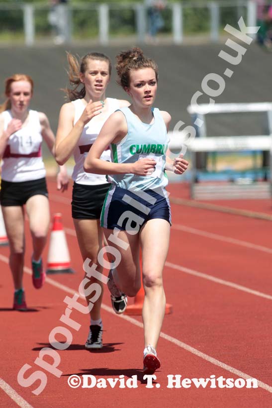 800 metres at the Annual Inter-Counties Schools, Cleveland v Cumbria v Durham v Northumberland at Claireville Stadium, Middlesbrough